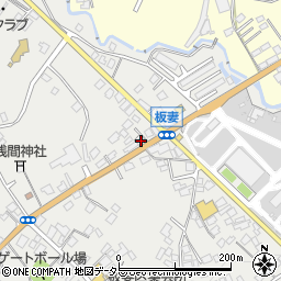 静岡県御殿場市板妻114-1周辺の地図