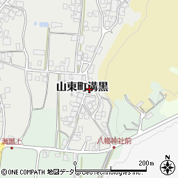 兵庫県朝来市山東町溝黒525周辺の地図