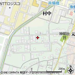 愛知県小牧市舟津54周辺の地図