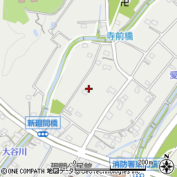 愛知県春日井市廻間町落重周辺の地図