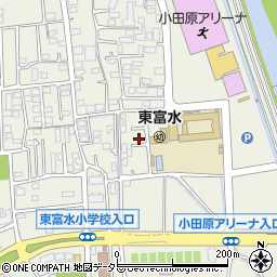 神奈川県小田原市中曽根353周辺の地図