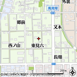 愛知県一宮市馬見塚東見六49周辺の地図