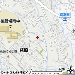 静岡県御殿場市萩原1225周辺の地図