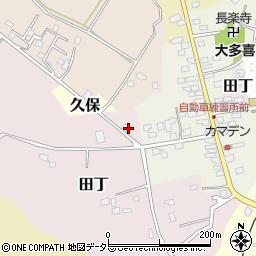 千葉県夷隅郡大多喜町田丁145周辺の地図