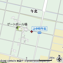 岐阜県羽島市上中町午北483周辺の地図