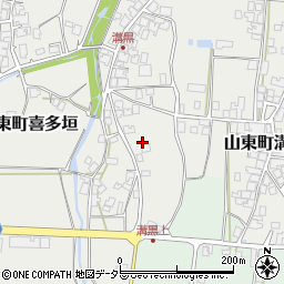 兵庫県朝来市山東町溝黒245周辺の地図