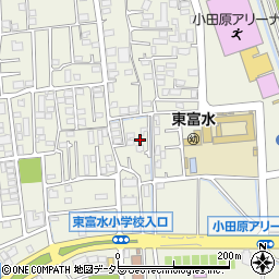 神奈川県小田原市中曽根348周辺の地図