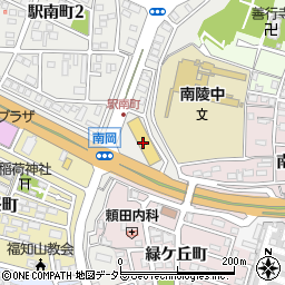 ブックオフ（ＢＯＯＫ・ＯＦＦ）福知山駅南町店周辺の地図