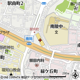 株式会社福島文進堂　福知山駅南町店周辺の地図
