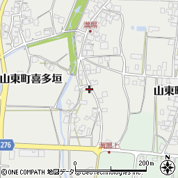 兵庫県朝来市山東町溝黒212周辺の地図