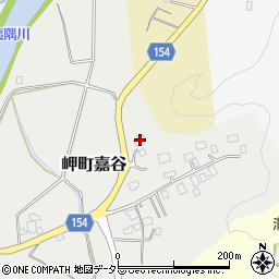千葉県いすみ市岬町嘉谷1305周辺の地図