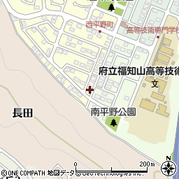 京都府福知山市西平野町107周辺の地図