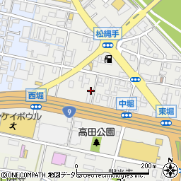 京都府福知山市東堀周辺の地図