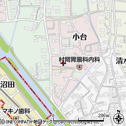 神奈川県小田原市小台18-4周辺の地図