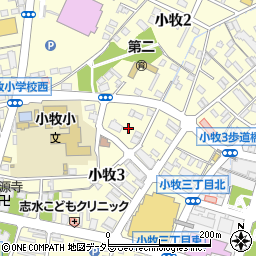 浦田駐車場周辺の地図