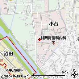 神奈川県小田原市小台12周辺の地図