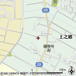 岐阜県養老郡養老町上之郷106周辺の地図