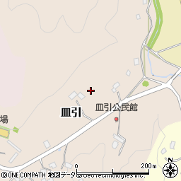 千葉県君津市皿引周辺の地図