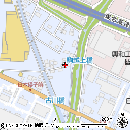 愛知県小牧市二重堀23-2周辺の地図