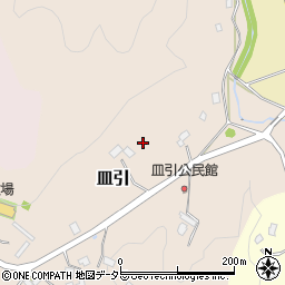 千葉県君津市皿引周辺の地図