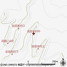 此田本村中周辺の地図
