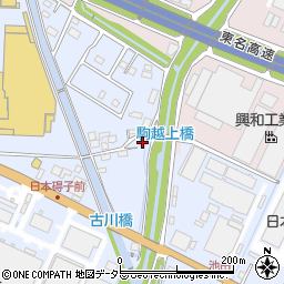 愛知県小牧市二重堀26周辺の地図