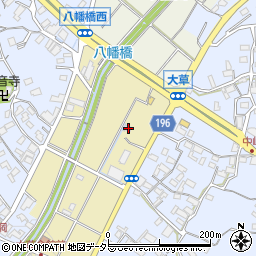 愛知県小牧市大草中58周辺の地図
