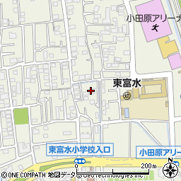 神奈川県小田原市中曽根348-8周辺の地図