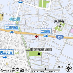 愛知県小牧市二重堀930周辺の地図