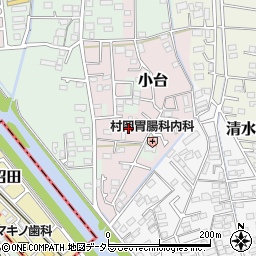 神奈川県小田原市小台20周辺の地図