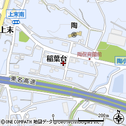 中日新聞小牧陶専売所周辺の地図