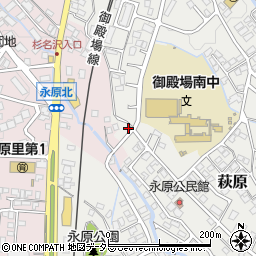 静岡県御殿場市萩原1378周辺の地図