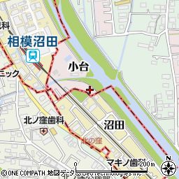 神奈川県小田原市小台373周辺の地図