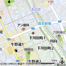 シティパレス下川田周辺の地図