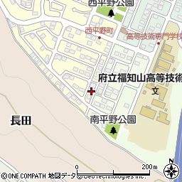 京都府福知山市西平野町106周辺の地図