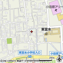 神奈川県小田原市中曽根347周辺の地図