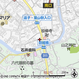 綜合警備保障株式会社湘南支社逗子営業所周辺の地図