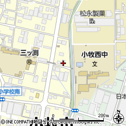 愛知県小牧市三ツ渕1642周辺の地図