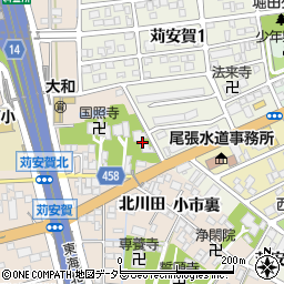 妙榮寺周辺の地図