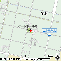 岐阜県羽島市上中町午北491周辺の地図