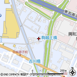 愛知県小牧市二重堀28-2周辺の地図