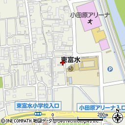 神奈川県小田原市中曽根353-23周辺の地図