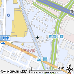愛知県小牧市二重堀31-2周辺の地図