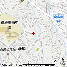 静岡県御殿場市萩原1208周辺の地図