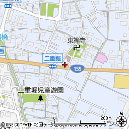 愛知県小牧市二重堀988周辺の地図