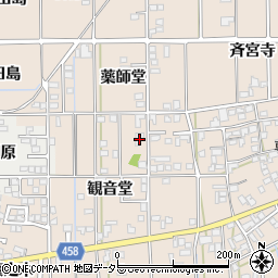 愛知県一宮市大和町苅安賀観音堂37周辺の地図