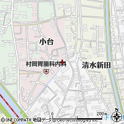 神奈川県小田原市小台22-12周辺の地図