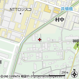 愛知県小牧市舟津29周辺の地図