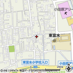 神奈川県小田原市中曽根347-6周辺の地図