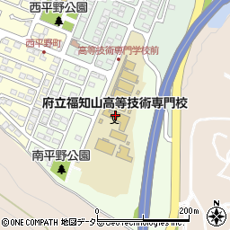 京都府立福知山高等技術専門校周辺の地図